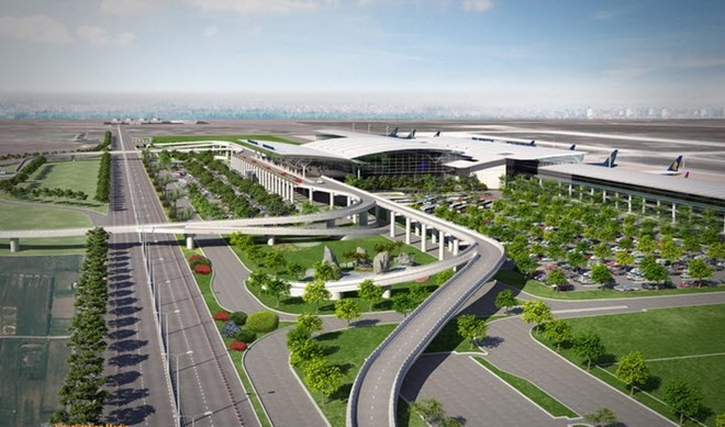 An artists' impression of Long Thanh International Airport